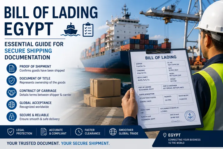 bill of lading Egypt