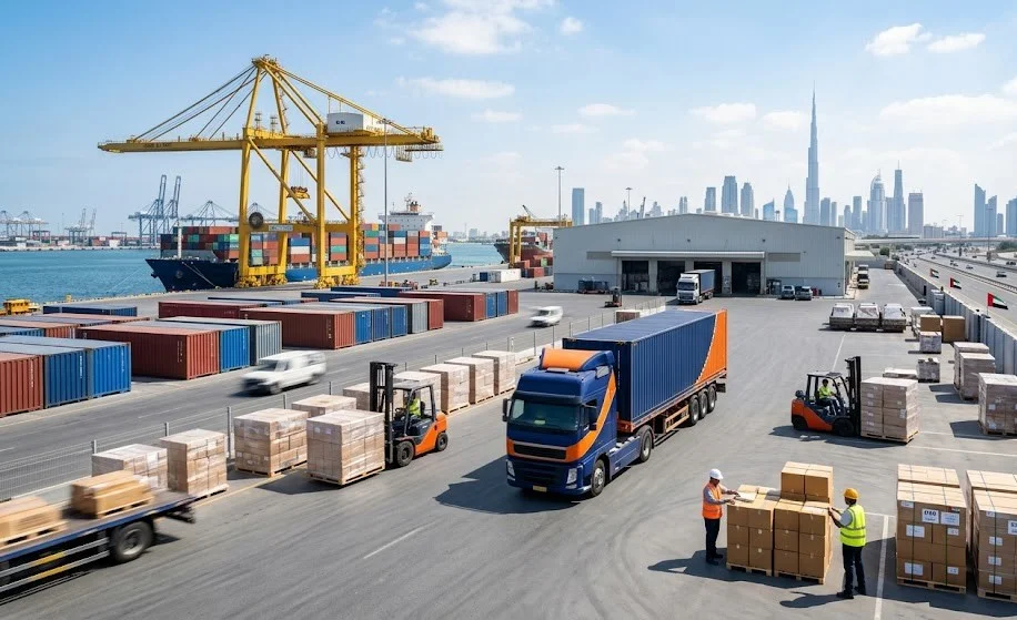 شركات الشحن في الإمارات
